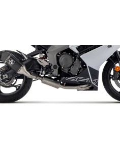 Scarico Completo Arrow Veloce in Alluminio Dark Racing per Triumph Daytona 660 71007VAN 2