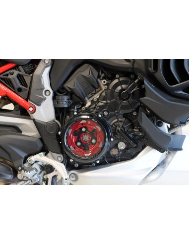 Kit Trasformazione Carter Trasparente CNC Racing per Ducati Multistrada V4 Diavel V4 CAB02B