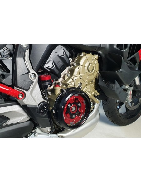 Kit Trasformazione Carter Trasparente CNC Racing per Ducati Multistrada V4 Diavel V4 CAB02N