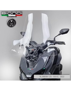 Parabrezza Alto Biondi per KL Brera Brera X 125 300 dal 2022 al 2024 8061296 2