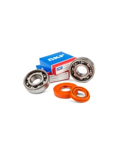 Kit cuscinetti albero motore Stage6 R/T C4 gabbia acciaio Minarelli S6-8031660/MET 2