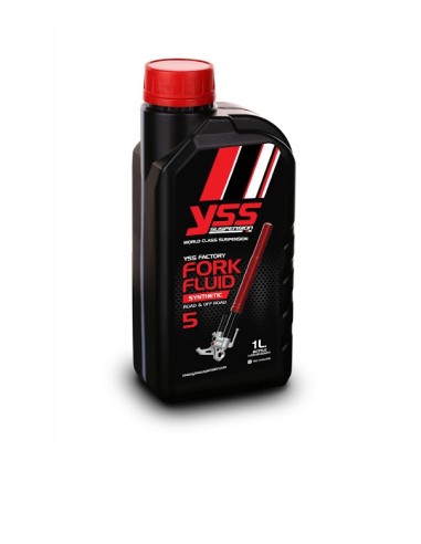 Olio Forcelle Yss Fork Fluid Sintetico 5W per Moto FO05W