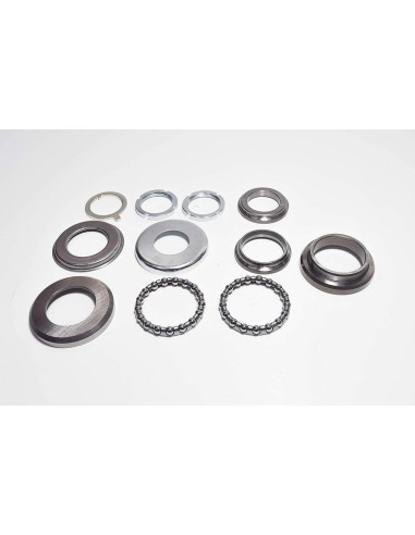 Gruppo Ralle Sterzo Calotte Complete Originale Piaggio 6008726 per Beverly 400 HPE Euro5 2021-2022