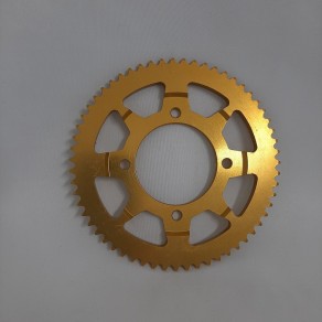 Corona Trasmissione PBR 4 Fori in Ergal per Minimoto Polini GP4 GP5 GP6