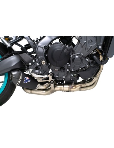 Scarico Completo Termignoni Conico Inox Nero con collettori Inox per Yamaha Tracer 9 2024 Y133094SO01B-Y13209410I