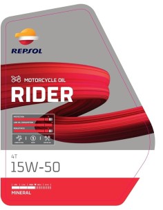 Olio Motore Repsol Rider 15w50 4T Minerale MA2 2