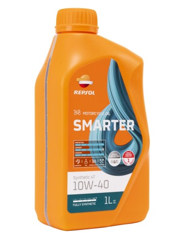 Olio Motore Repsol Smarter 10W40 Fully Synthetic 4T MA2