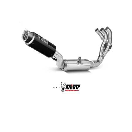 Scarico Completo Mivv GP-PRO in Carbonio per Yamaha MT-09 2021-2023