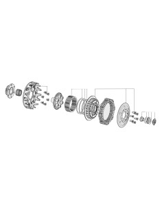 Frizione Polini For Race High Torque Clutch per Vespa PX 230.0531 2