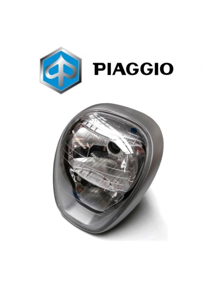 Faro Fanale Anteriore Originale Piaggio 642894 per Beverly 125-300-350 dal 2010 al 2020
