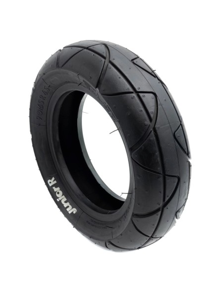 Coppia di Pneumatici da Bagnato PMT Junior Rain 90/65-6.5 per Minimoto