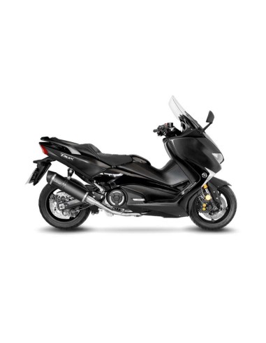 Scarico Leovince LV One Black Edition per Yamaha TMAX 530 dal 2017 al 2019 14342EBU