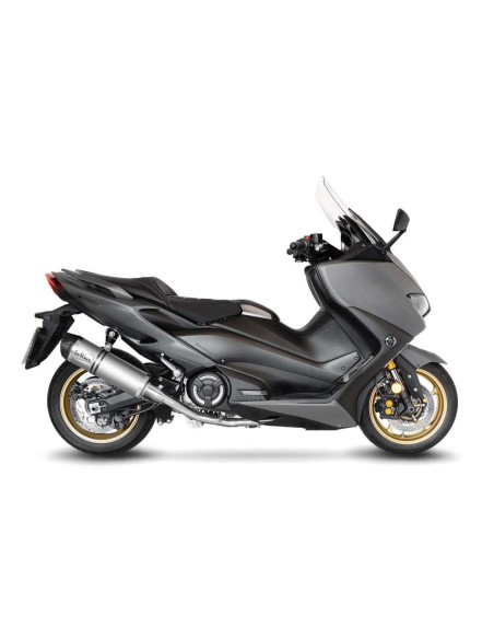Scarico Leovince LV One Inox per Yamaha TMAX 560 dal 2020 al 2024 14342EU