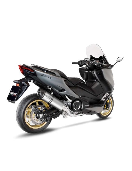 Scarico Leovince LV One Inox per Yamaha TMAX 560 dal 2020 al 2024 14342EU