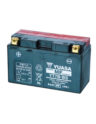 Batteria Yuasa YT7B-BS con Acido a Corredo