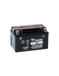 Batteria Yuasa YTX7A-BS con Acido a Corredo