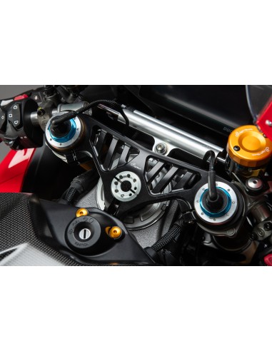 Piastra di Sterzo Superiore Lightech per Ducati Panigale V4 2025 TCADU002NER
