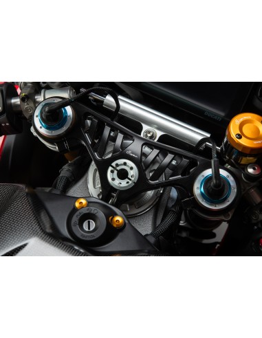 Piastra di Sterzo Superiore Lightech per Ducati Panigale V4 2025 TCADU002NER
