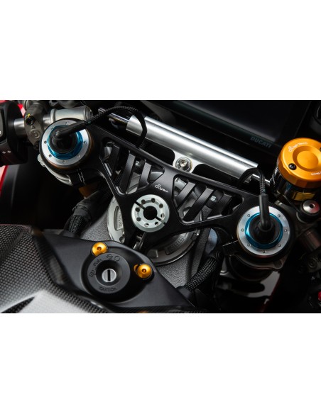 Piastra di Sterzo Superiore Lightech per Ducati Panigale V4 2025 TCADU002NER