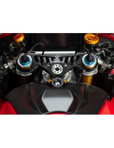 Piastra di Sterzo Superiore Lightech per Ducati Panigale V4 2025 TCADU002NER