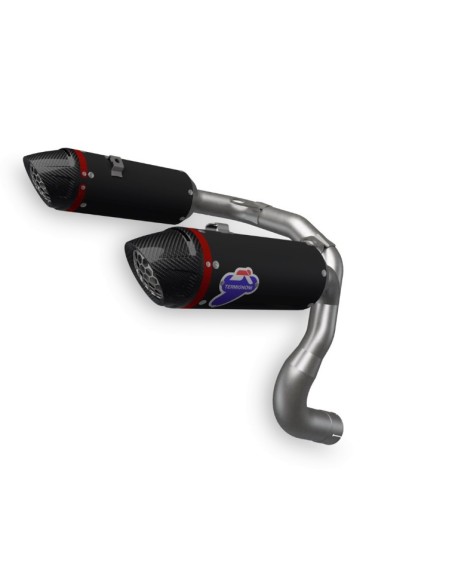 Scarichi Termignoni in Titanio Nero Omologati per Ducati Panigale V2 2025