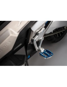 Pedane Lightech Poggiapiedi Snodato Blu per Honda X-ADV 750 dal 2017 al 2020 2