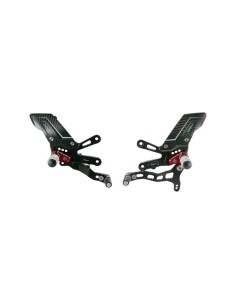 Pedane Lightech R Version cambio Rovesciato per Aprilia RSV4-R RR RF 2018-2024