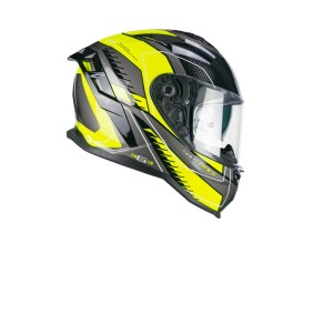 Casco CGM 363A SHOT RACE Nero Giallo Fluo