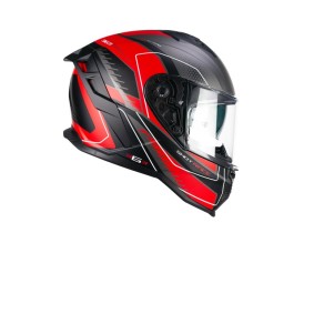 Casco CGM 363A SHOT RACE Antracite Rosso opaco