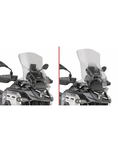 Cupolino Givi D5143ST Trasparente per BMW R 1300 GS Adventure