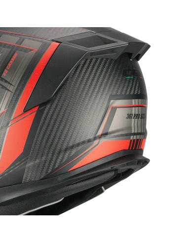 Casco integrale CGM 361G AVENT PRO SPORT Carbon Rosso opaco