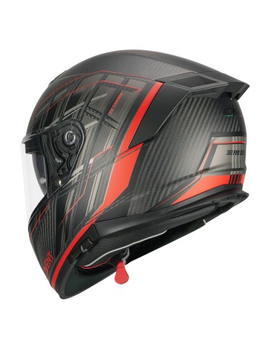 Casco integrale CGM 361G AVENT PRO SPORT Carbon Rosso opaco