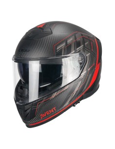 Casco integrale CGM 361G AVENT PRO SPORT Carbon Rosso opaco 2