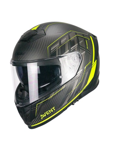 Casco Integrale CGM 361G AVENT PRO SPORT Carbon Giallo fluo opaco