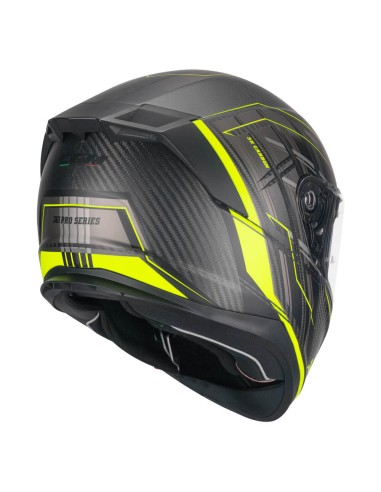 Casco Integrale CGM 361G AVENT PRO SPORT Carbon Giallo fluo opaco