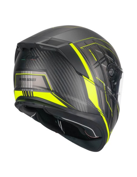 Casco Integrale CGM 361G AVENT PRO SPORT Carbon Giallo fluo opaco