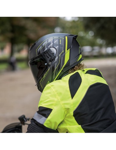 Casco Integrale CGM 361G AVENT PRO SPORT Carbon Giallo fluo opaco