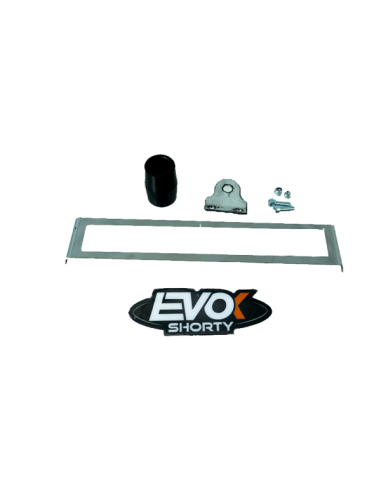 Marmitta Evok Iron Pipe con silenziatore Shorty in Alluminio e Inox per Cpi SM 50 2008-2013