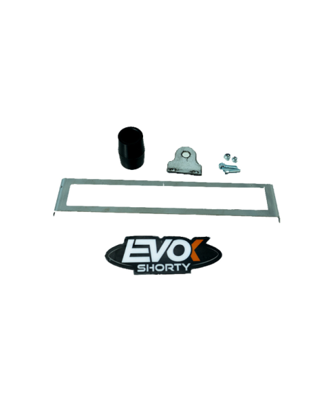 Marmitta Evok Iron Pipe con silenziatore Shorty in Alluminio e Inox per Cpi SM 50 2008-2013
