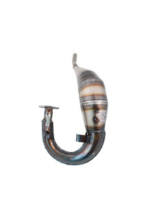 Marmitta Evok Iron Pipe con silenziatore Shorty in Alluminio e Inox per Cpi SM 50 2008-2013 2