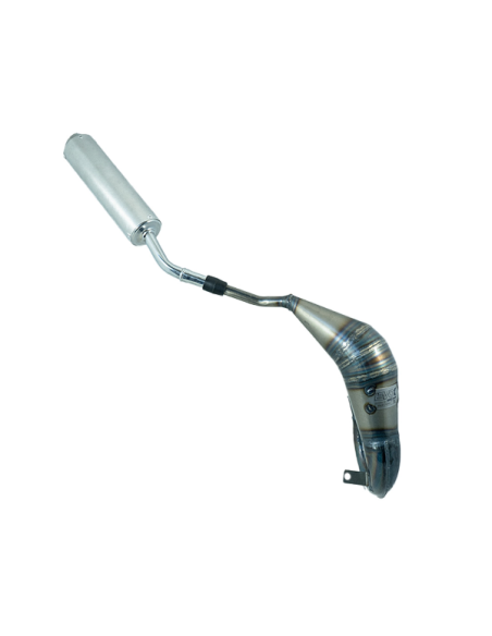 Marmitta Evok Iron Pipe con silenziatore Shorty in Alluminio e Inox per Vent Baja 50 Derapage 50 2019-2023