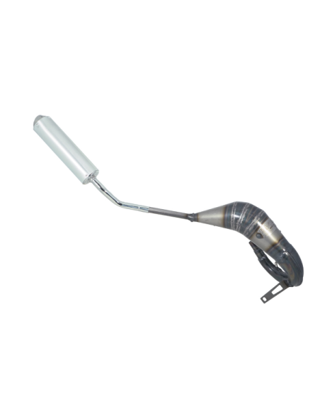 Marmitta Evok Iron Pipe con silenziatore Shorty in Alluminio e Inox per Fantic TL 50 E CASA ENDURO 2017-2020