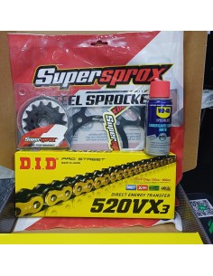 Kit Trasmissione Catena Corona Pignone DID per Ducati Scrambler 800 101572