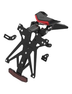 Kit Portatarga Regolabile Lightech Mod.A1 per Ktm Duke 890 R dal 2020 al 2024