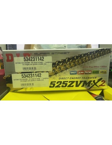 Kit Trasmissione DID 101577 per Ducati Panigale V4 dal 2018 al 2024