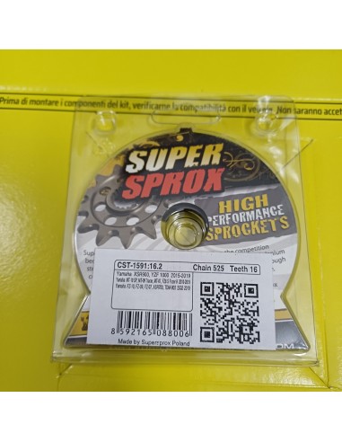 Kit Trasmissione DID 101665 per Yamaha MT-07 Tracer dal 2016 al 2020