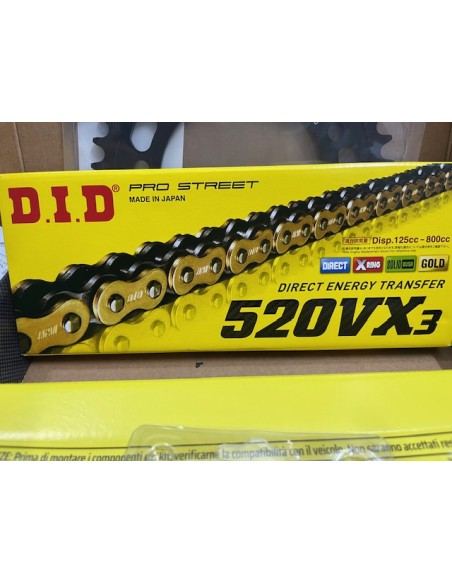 Kit Trasmissione DID 101541 per Honda NC 750 S DTC dal 2014 al 2020