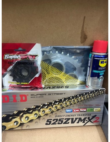 Kit Trasmissione DID 101242 per Ducati Multistrada 1200 dal 2010 al 2017