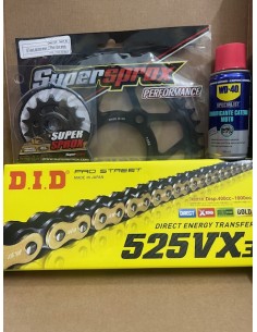 Kit Trasmissione DID 101858 per Benelli TRK 502 ABS EURO5 500 dal 2021 al 2024 2