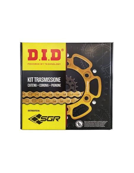 Kit Trasmissione DID 101229 per Ducati Hypermotard SP 821 dal 2013 al 2015